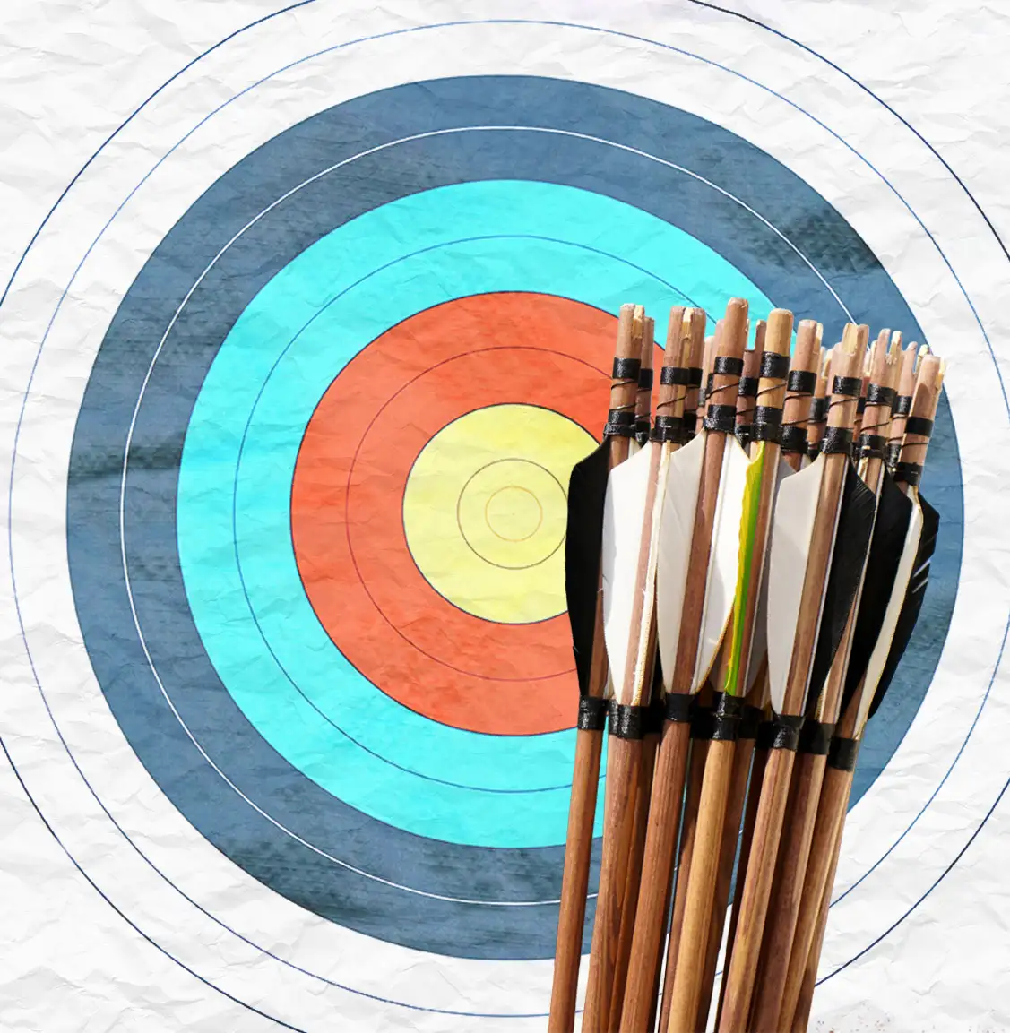 accessoires archers - cible & flèches